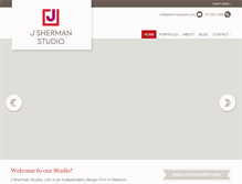 Tablet Screenshot of jshermanstudio.com